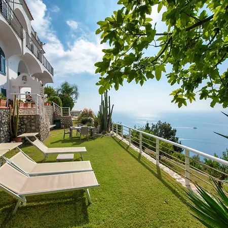 Lovely 1a With Garden Overlooking The Sea, Amalfi Coast Conca dei Marini